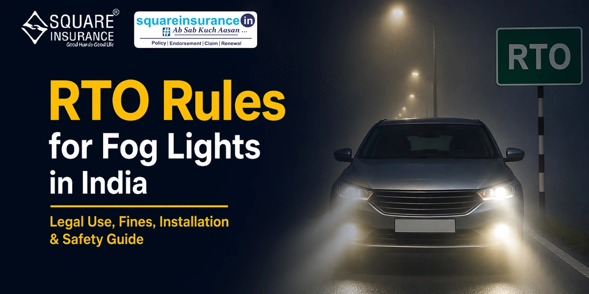RTO Rules for Fog Lights in India - Legal Use, Fines, Installation & Safety Guide
